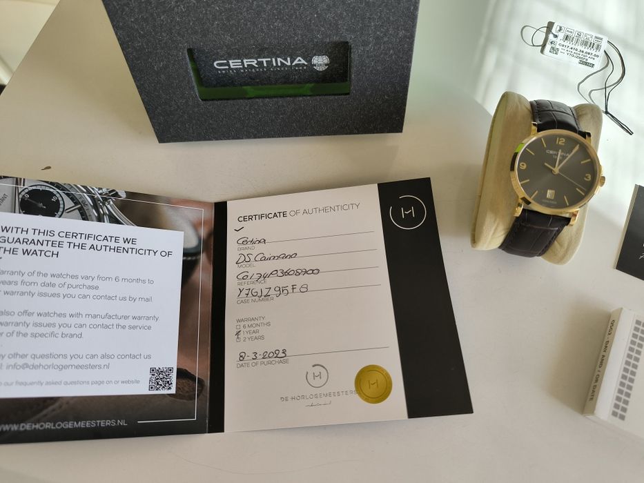 Relógio Certina DS Caimano quartzo