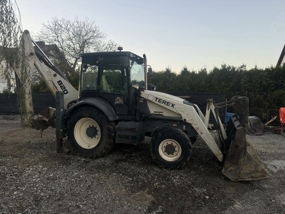Koparko ładowarka Terex 820 Silnik Perkins + koparka case 5t 2013