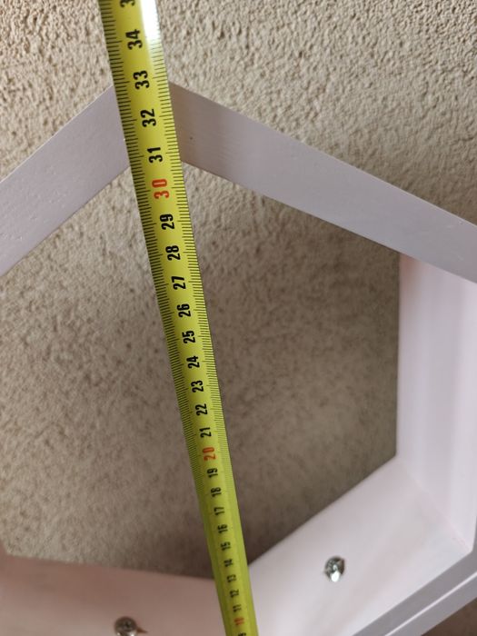 Półka 5 heksagonalna plaster miodu – zestaw 5 modułów