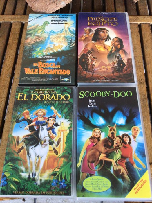 Cassetes para leitor VHS