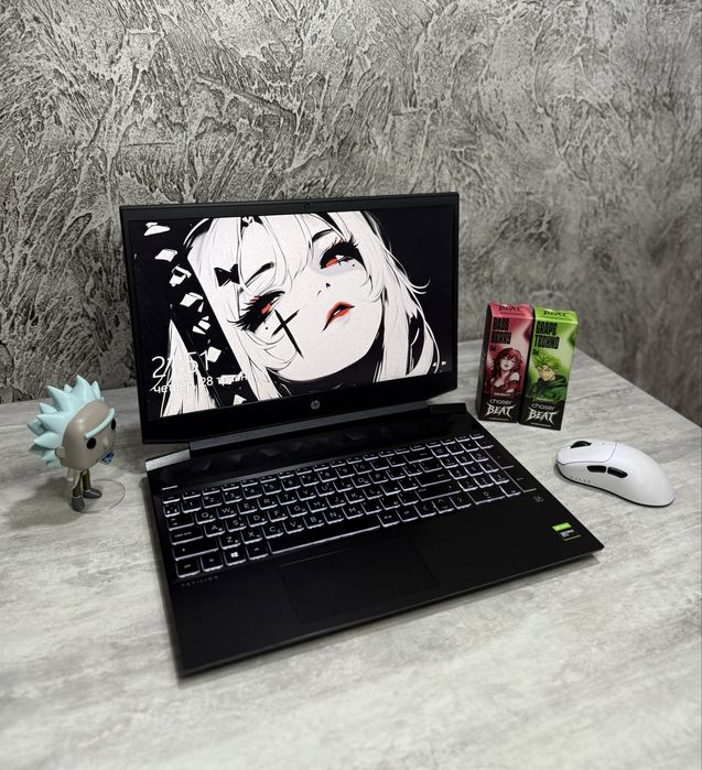 Ігровий Ноутбук HP PAVILION / GTX1650 / Ryzen 5 / DDR4 16GB / SSD 512 GB
