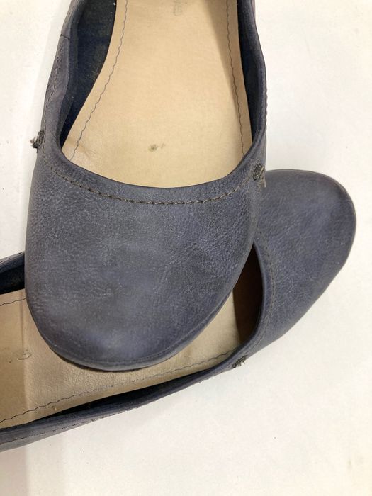 Baleriny Tamaris niebieskie klasyczne skóra rozmiar 42