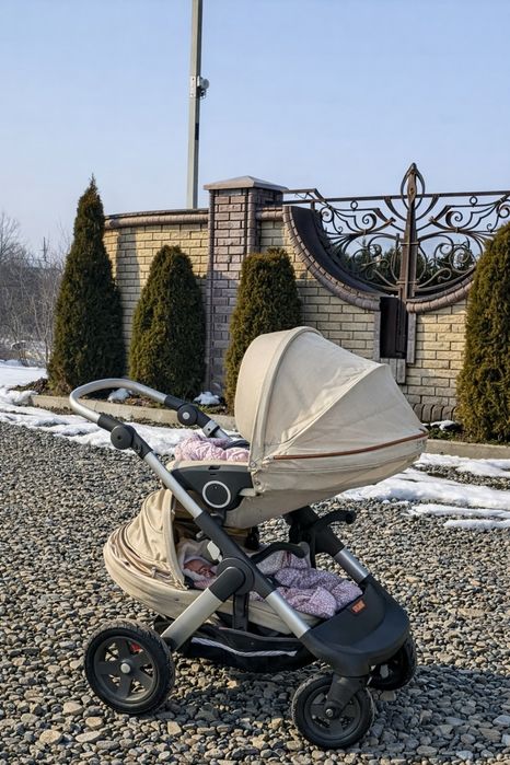 Stokke коляска для двійні/погодок, комплект з аксесуарами