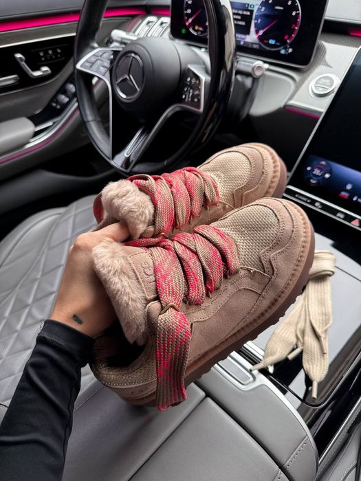 UGG LOWMEL Sneakers Brown/Red