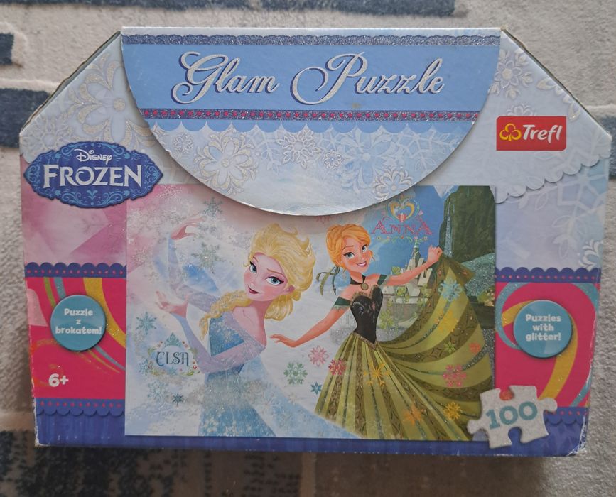 Пазли TREFL Крижане серце 100  глітерні