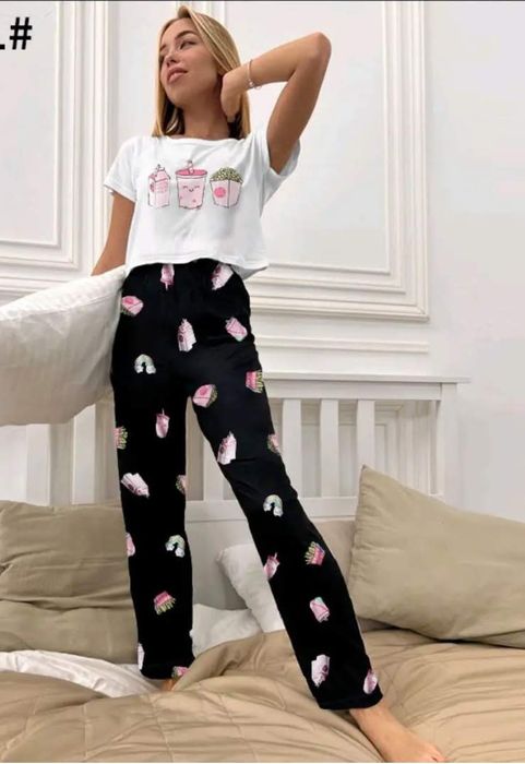 Новая пижама комплект, m-xl