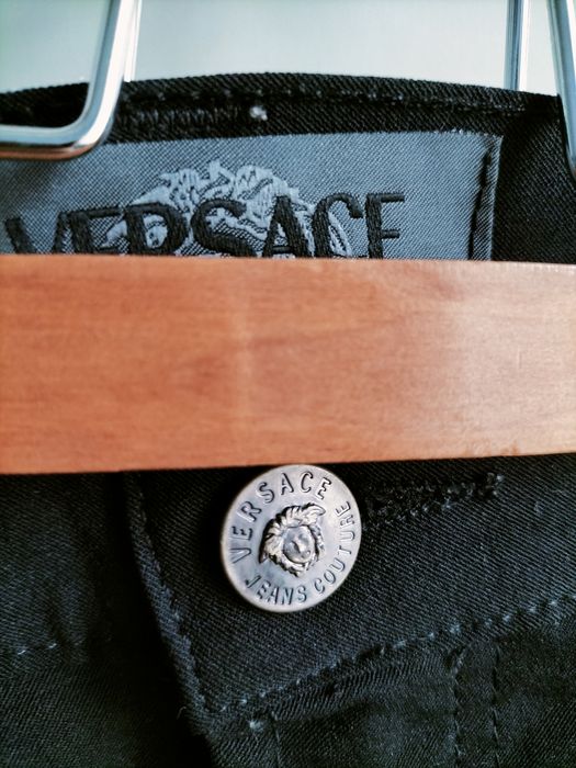 Czarna spódnica Versace vintage