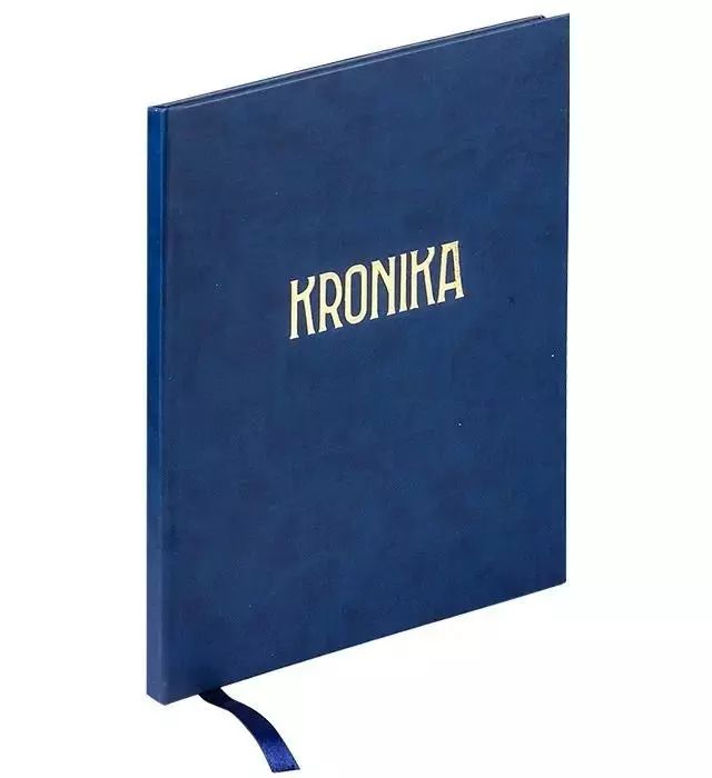 Kronika A4 120 Kartek Granatowa Grand. Grand. Nowy Produkt
