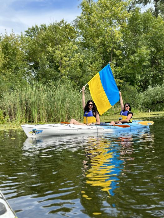 Лучший двухмесный каяк стійкий та швидкий двомісний каяк байдарка