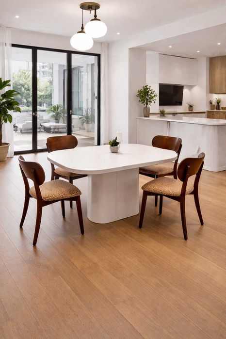 Stół do jadalni owalny rozkładany do salonu owal +krzesło U