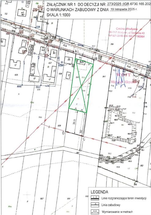 Działki z WZ pod dom | 1,1-2,25 ha | las | Wodynie - Widok 2