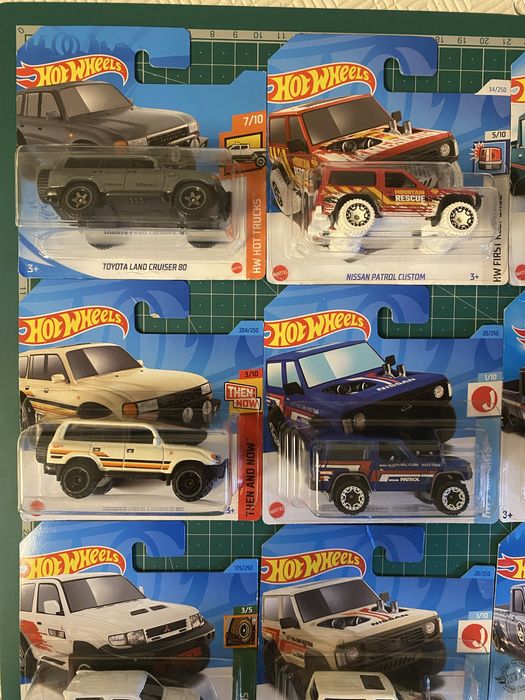 Hot Wheels Jipes e Pick-ups JDM