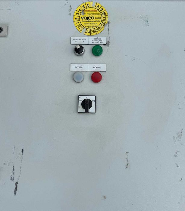 Odciąg pyłu, wyciąg dymu , filtrowentylacja Valco 14000 m3/h