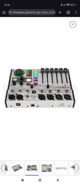 Mesa de mistura digital Behringer Flow 8