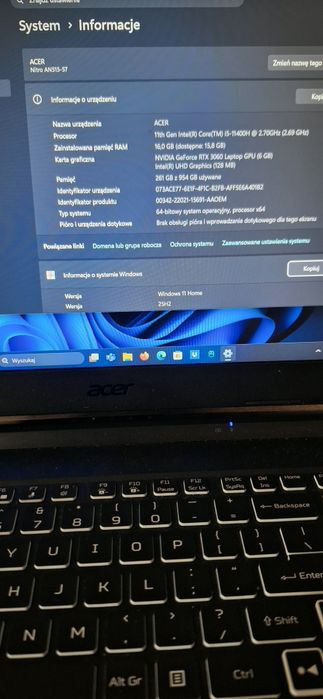 Laptop Acer Nitro 5