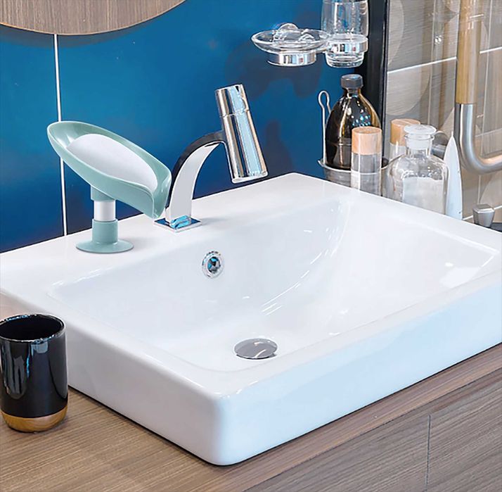 2 Saboneteiras, elegante e moderna com drenagem de água