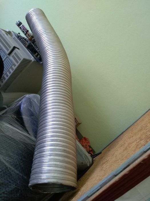 Гофротруба .алюмінієва вентиляційна