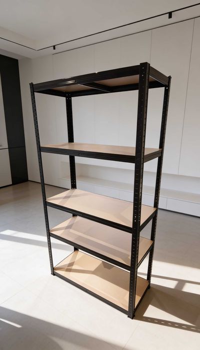 Стелаж металевий для гаража, складу, підвалу 180×90×40 / 180×100×50, 5–6 полиць, під замовлення
