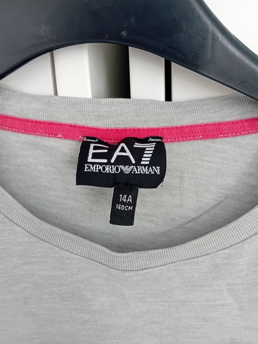 #EA7 Emporio Armani T-shirt szary S