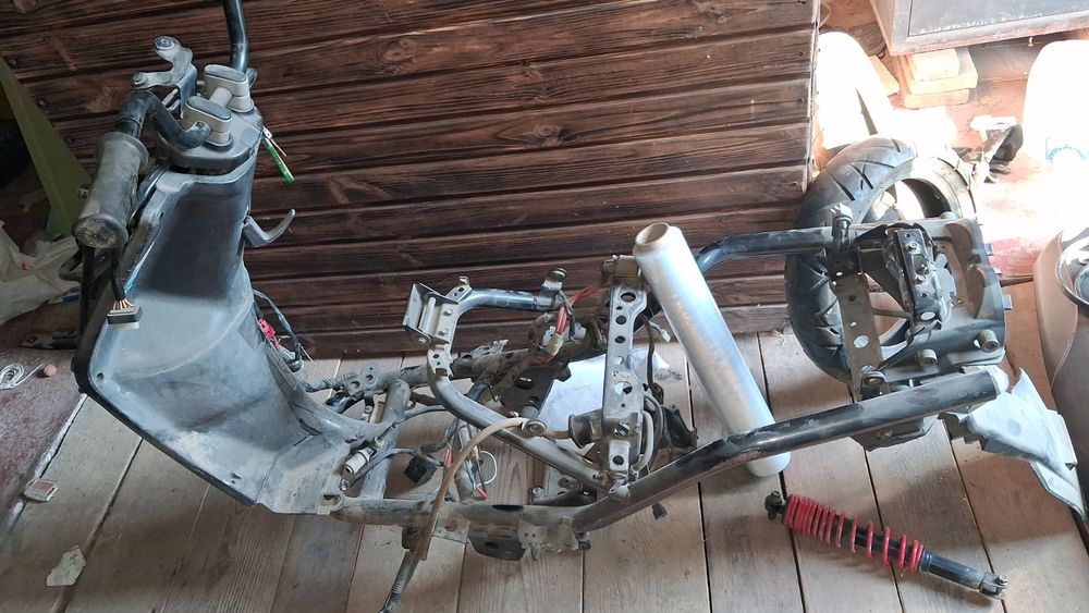 Yamaha bws 125 4t после дтп, растоможен