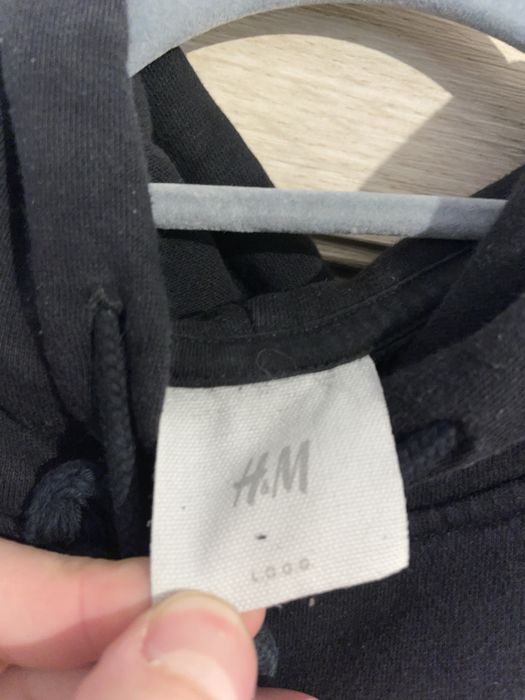 Czarna bluza vintage h&m