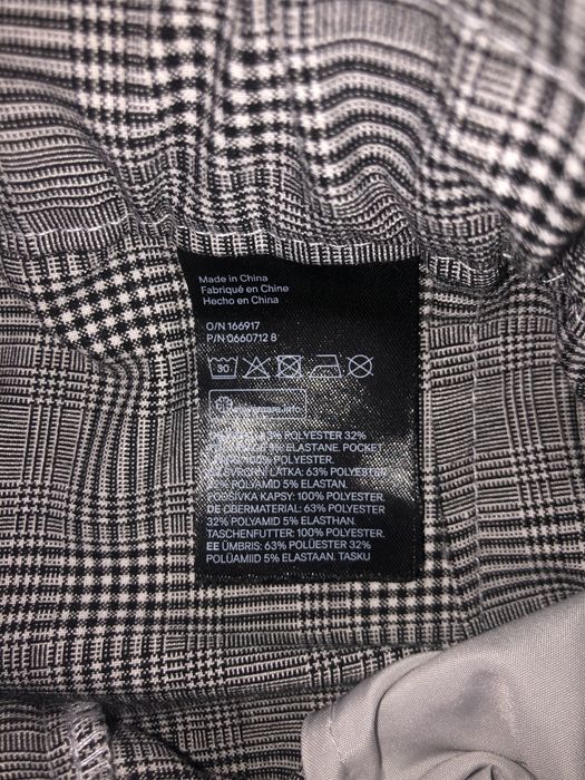 Calças aos quadrados