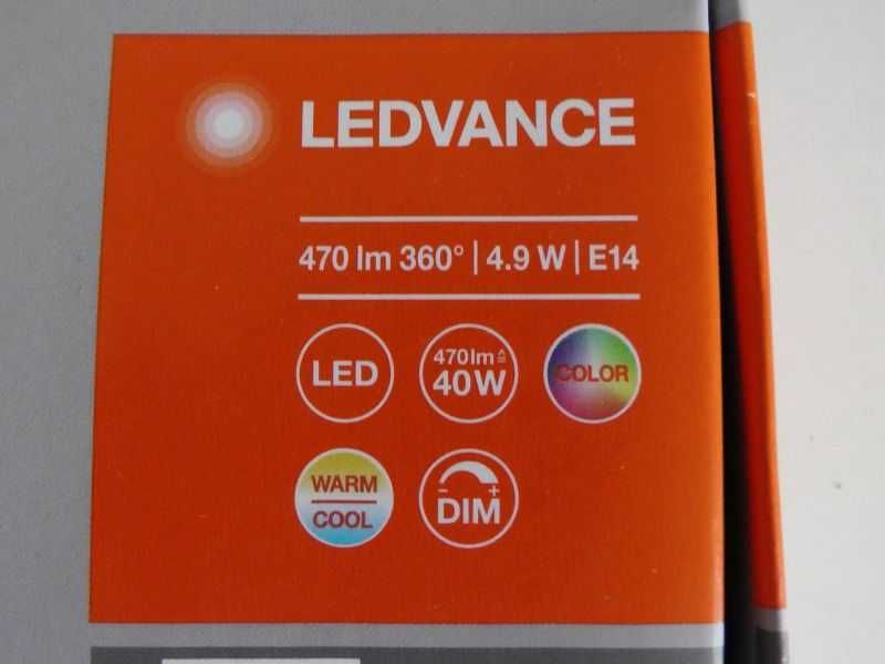 Żarówka LED E14 4,9W RGBW SMART+ WiFi sterowana smartfonem K