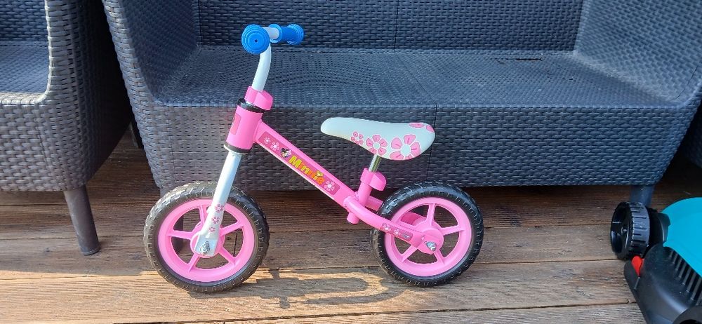 Rowerek biegowy minnie