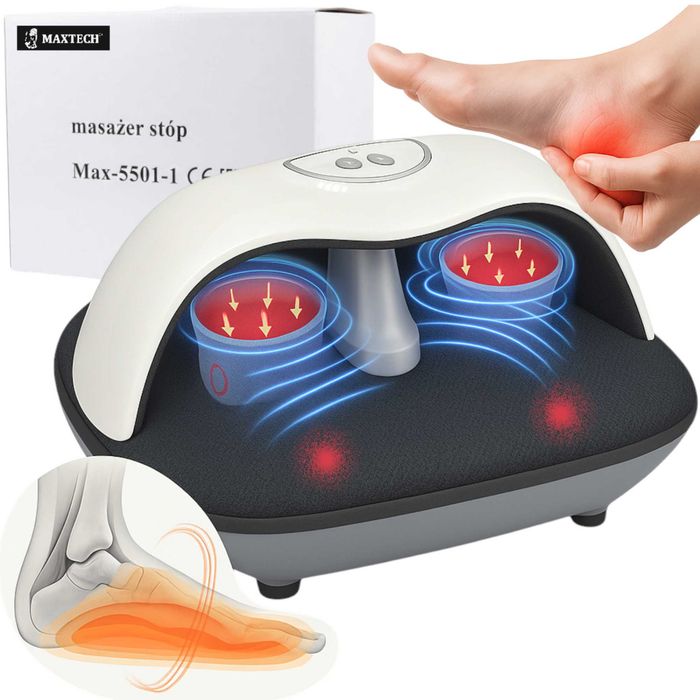 Masażer do stóp Grzanie Rolowanie Ugniatanie elektryczny Do masażu 3D