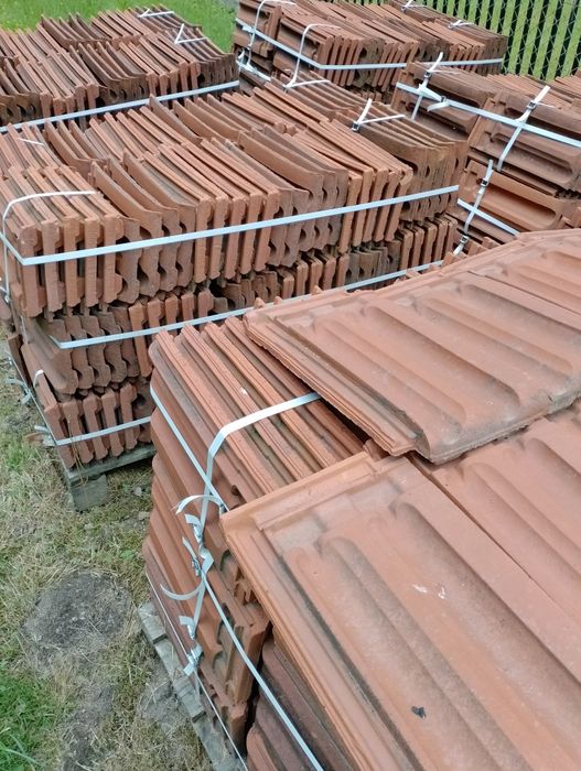 Dachówka ceramiczna gąsior budowa dom budowa łaty marsylka biegonicka P.C Biegonice