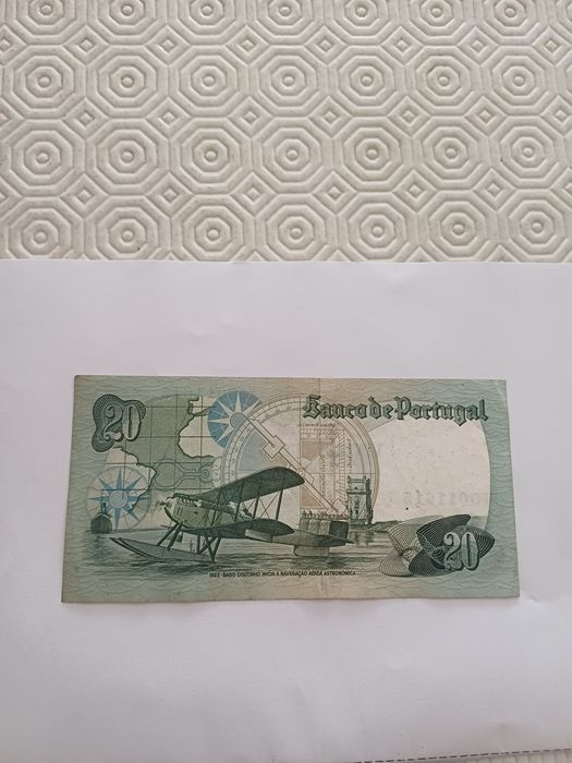1 nota de 20$00 Ch 9