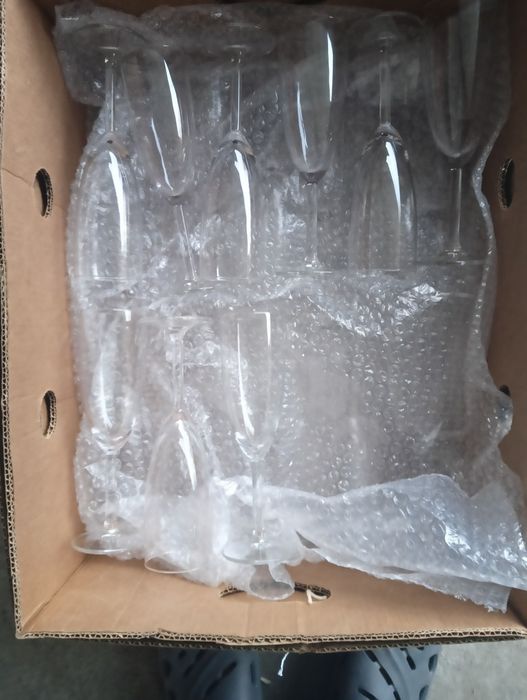 Szampanówki kieliszki