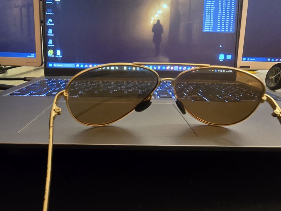 Oculos de sol lente acastanhada