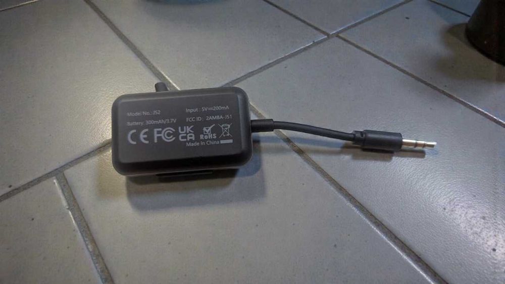 Bluetooth адаптер SONRU J52 передавач приймач AUX 5.3