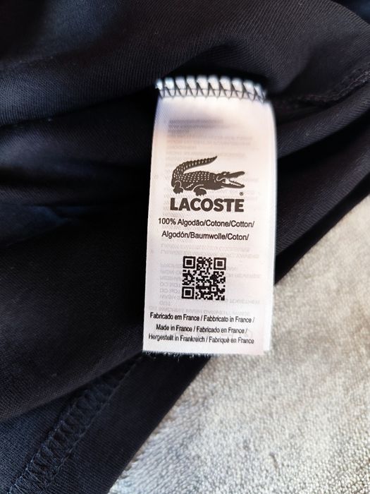 Koszulka Polo Lacoste czarna XL nowa