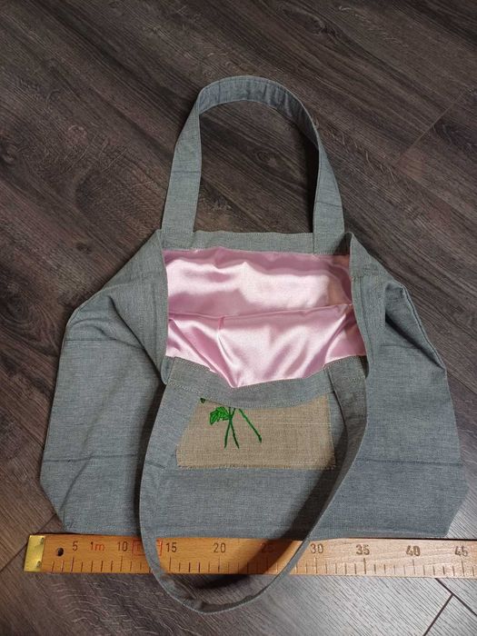 Сумка-екошопер з ромашками