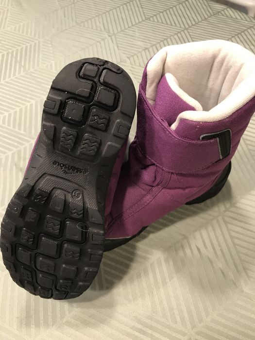 Buty sniegowce Quechua fioletowe r.31