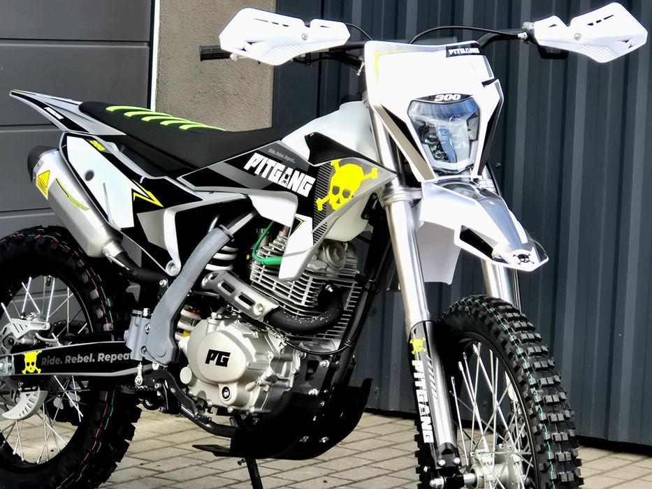 PitGang 300 XD Enduro - 4T, E-Start, Koła 21/18, Gratisy