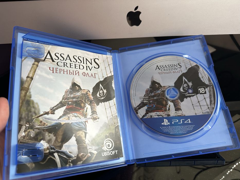 Идеал Диск Assassin’s Creed Black Flag PS4 PS5 (Полностью на Русском)