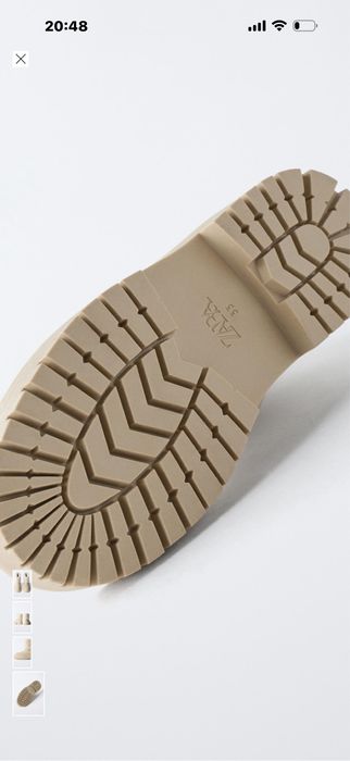 Черевики на хутрі,фірми Zara розмір 35