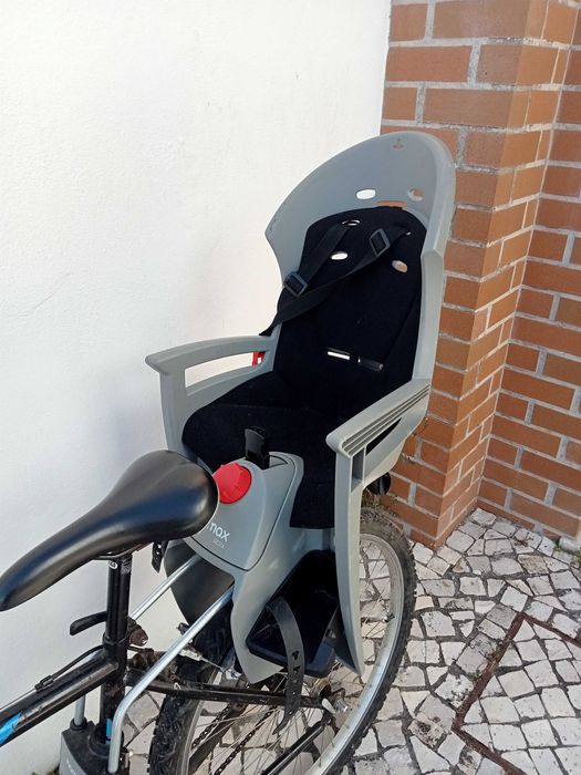 Cadeira de Bicicleta de Fixação ao Quadro Traseira Reclinável
