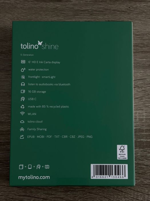 Електронна книга Tolino Shine 6” (5 покоління) оригінал Німеччина