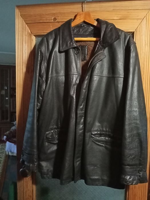 Куртка молодіжна шкіряна