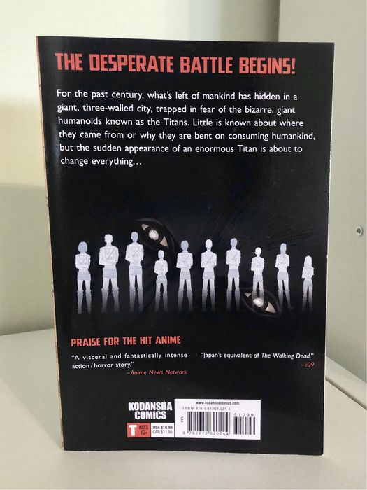 Attack on titan manga