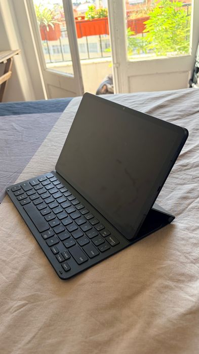 Tablet Samsung tab S8 128gb com capa teclado