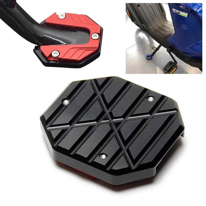 Alargador de Descanso em Alumínio CNC - Universal para Moto