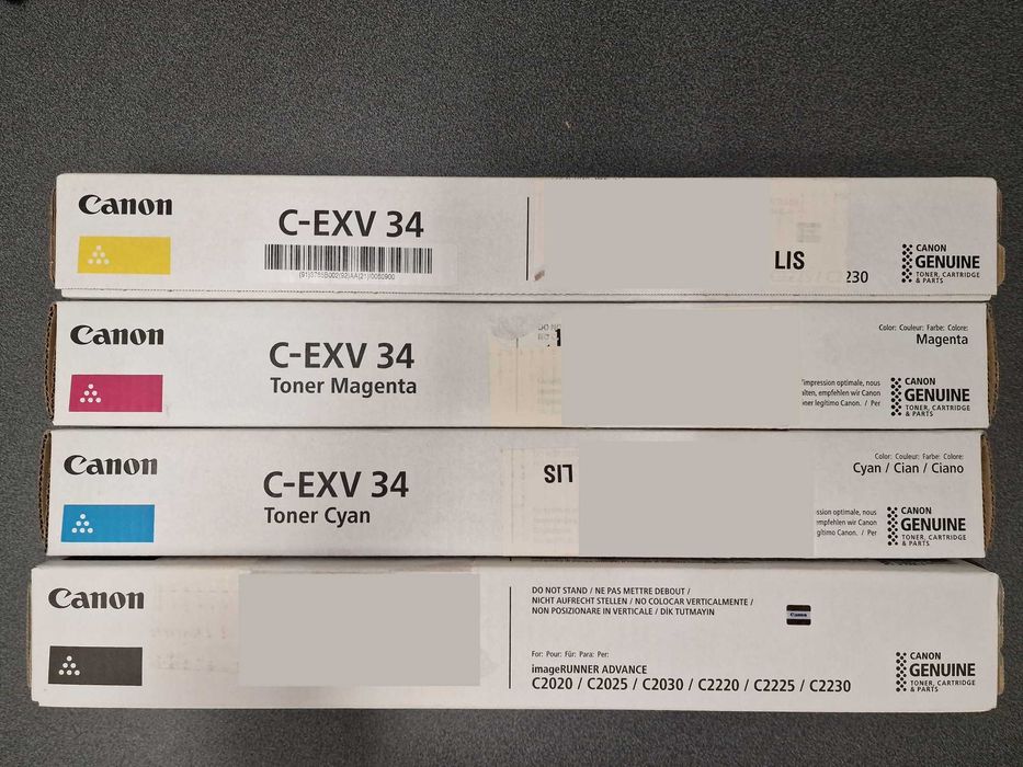 Toner original Canon C-EXV 34