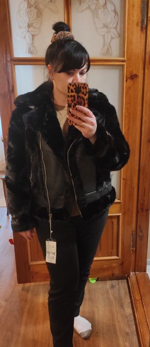 Розпродаж .Шуба-дублянка  еко норка