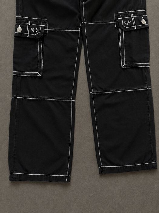 True Religion джинси карго чорні штани