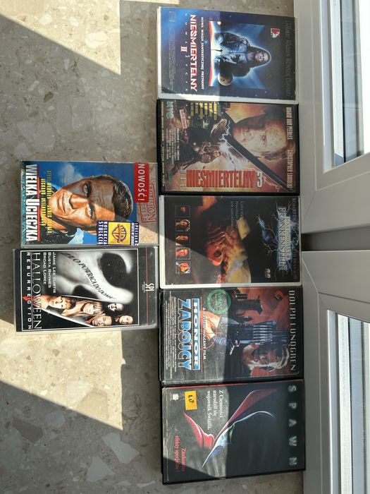 Kasety vhs 7 super filmów